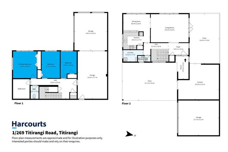 Photo of property in 1/269 Titirangi Road, Titirangi, Auckland, 0604