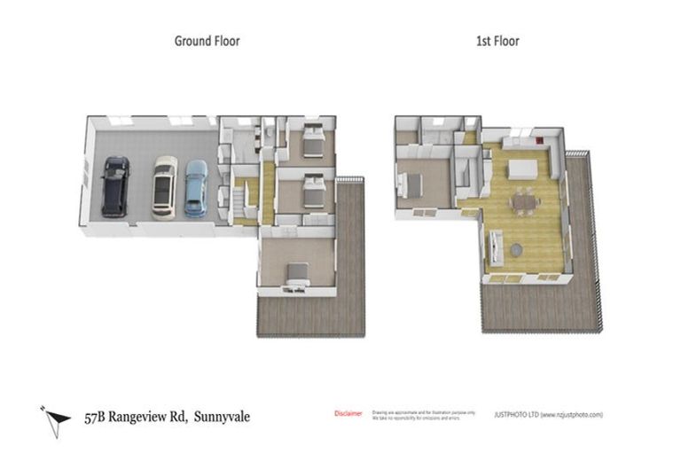 Photo of property in 57b Rangeview Road, Sunnyvale, Auckland, 0612