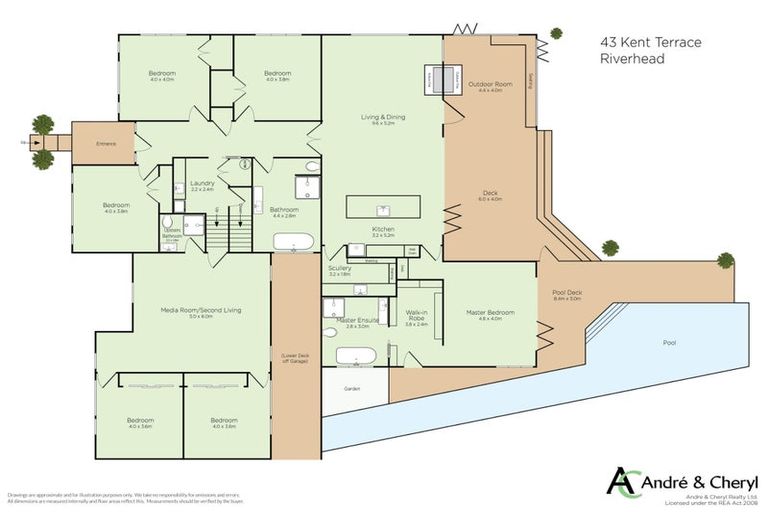 Photo of property in 43 Kent Terrace, Riverhead, 0820