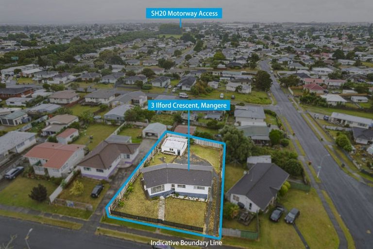Photo of property in 3 Ilford Crescent, Mangere, Auckland, 2022