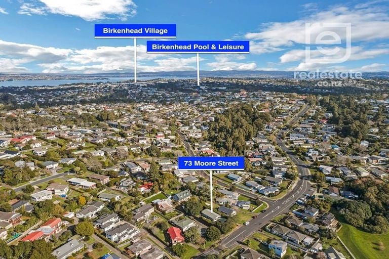Photo of property in 73 Moore Street, Hillcrest, Auckland, 0627