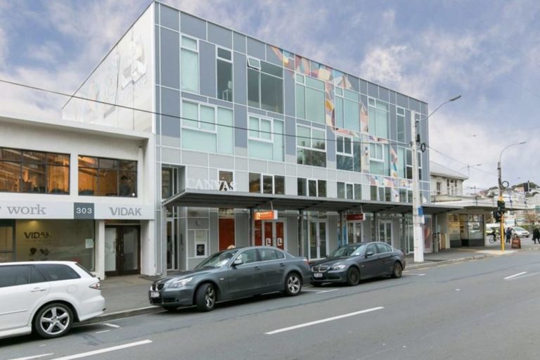 Photo of property in Canvas Apartments, 18/307u Willis Street, Te Aro, Wellington, 6011