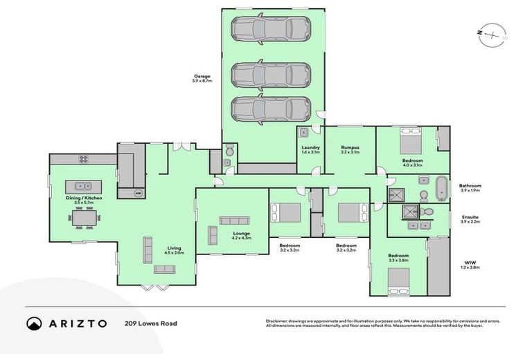 Photo of property in 209 Lowes Road, Rolleston, 7614