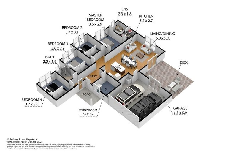 Photo of property in 36 Perkins Street, Papakura, 2110