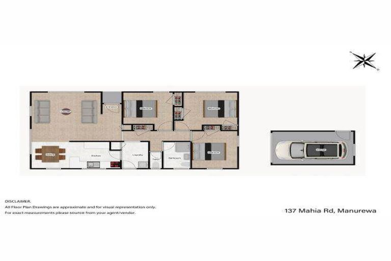Photo of property in 137 Mahia Road, Wattle Downs, Auckland, 2103