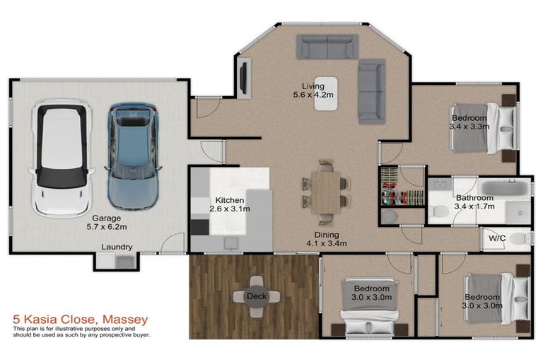 Photo of property in 5 Kasia Close, Massey, Auckland, 0614