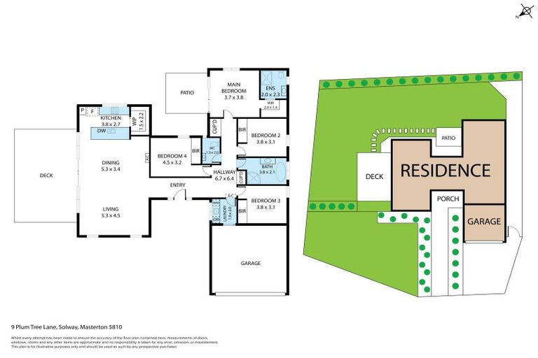Photo of property in 9 Plum Tree Lane, Solway, Masterton, 5810