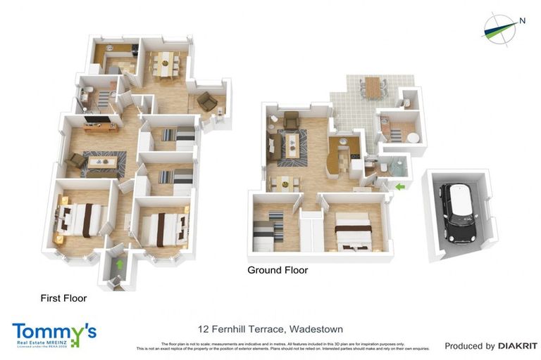 Photo of property in 12 Fernhill Terrace, Wadestown, Wellington, 6012