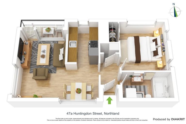 Photo of property in 47a Huntingdon Street, Northland, Wellington, 6012