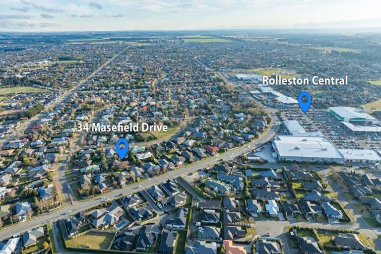 Photo of property in 34 Masefield Drive, Rolleston, 7614