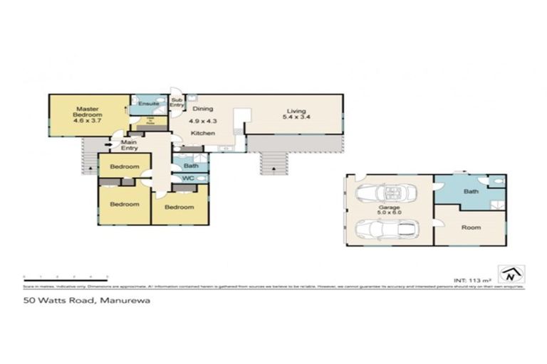 Photo of property in 50 Watts Road, Manurewa, Auckland, 2102
