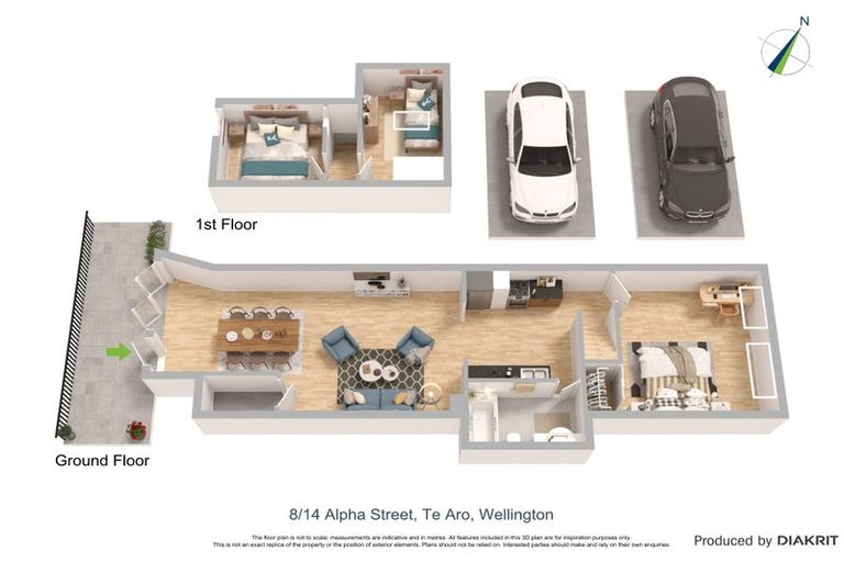 Photo of property in 14u8 Alpha Street, Te Aro, Wellington, 6011
