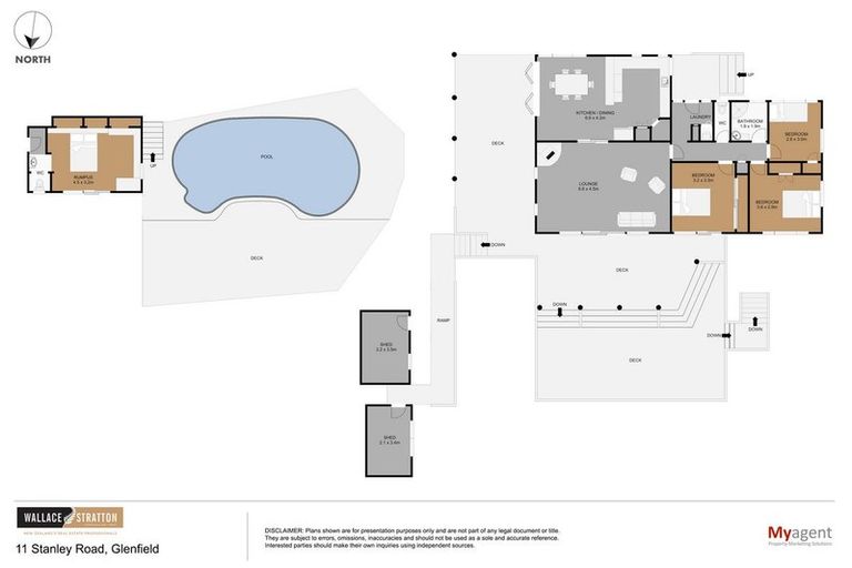 Photo of property in 11 Stanley Road, Glenfield, Auckland, 0629