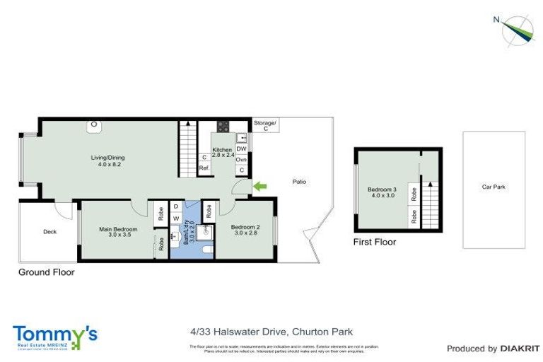 Photo of property in The Triangle, 4/33 Halswater Drive, Churton Park, Wellington, 6037