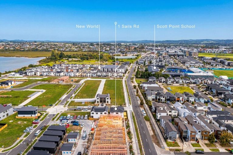 Photo of property in 1 Sails Road, Hobsonville, Auckland, 0616