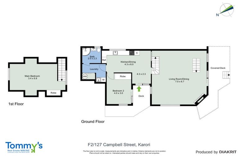 Photo of property in 2/127 Campbell Street, Karori, Wellington, 6012