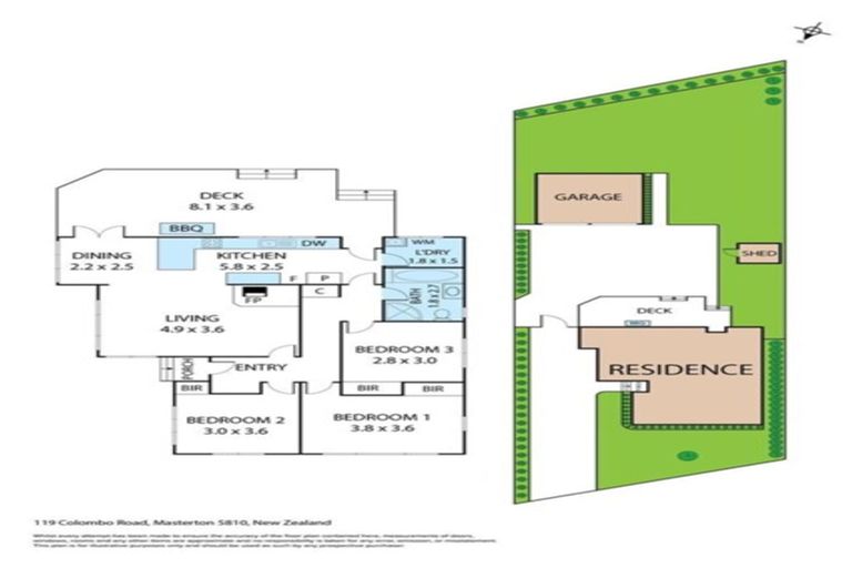 Photo of property in 119 Colombo Road, Masterton, 5810