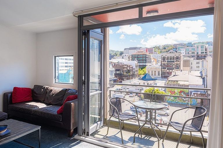 Photo of property in Hannahs Corner, 36/8 Leeds Street, Te Aro, Wellington, 6011