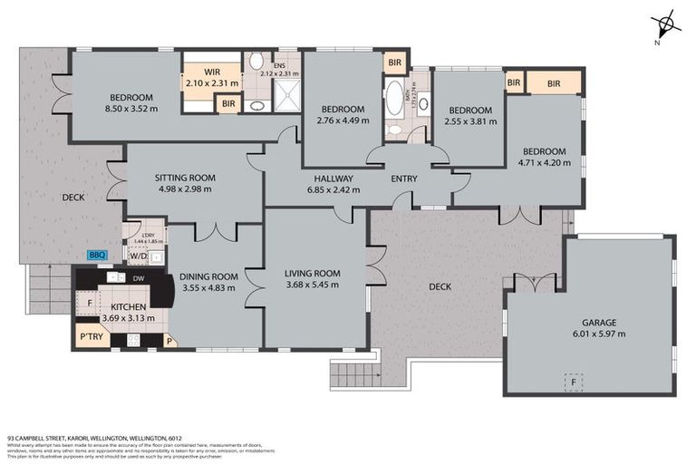 Photo of property in 93 Campbell Street, Karori, Wellington, 6012