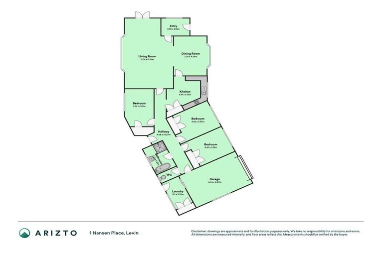 Photo of property in 1 Nansen Place, Levin, 5510