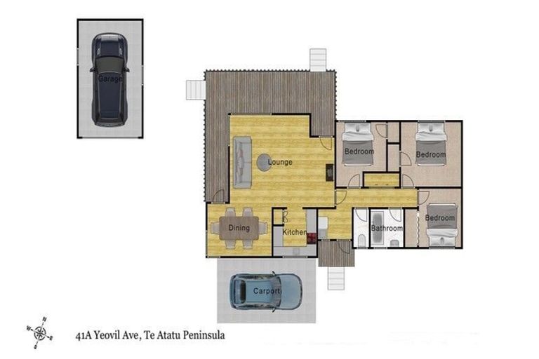 Photo of property in 41 Yeovil Road, Te Atatu Peninsula, Auckland, 0610