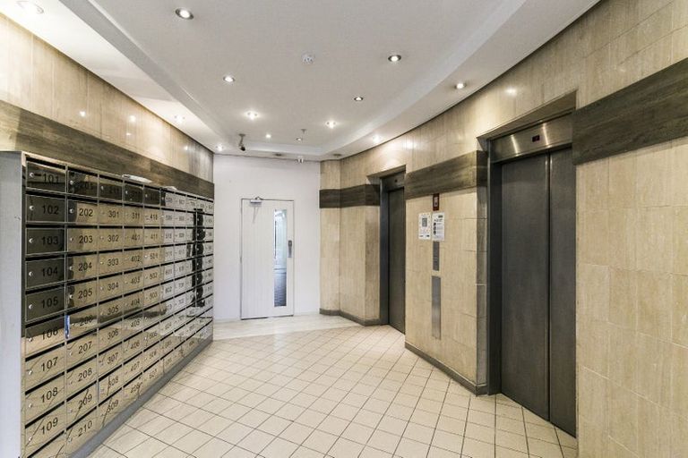 Photo of property in Orange Apartments/victoria Centr, 704/169 The Terrace, Wellington Central, Wellington, 6011