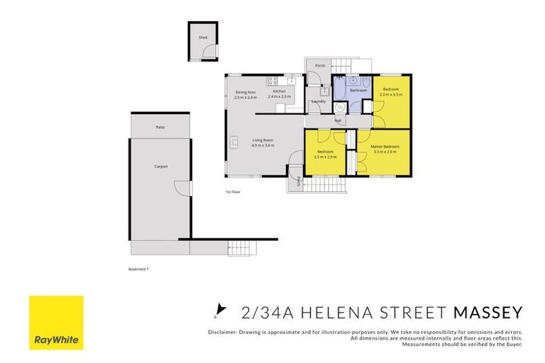 Photo of property in 2/34a Helena Street, Massey, Auckland, 0614