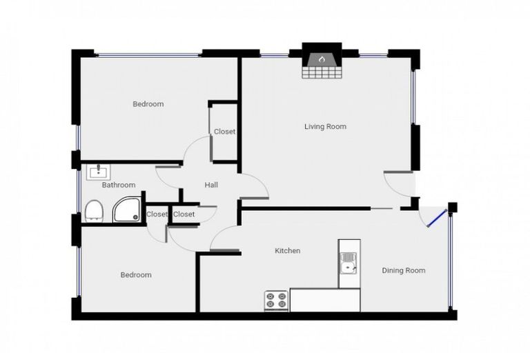 Photo of property in 1/65 Oxford Street, Richmond, 7020