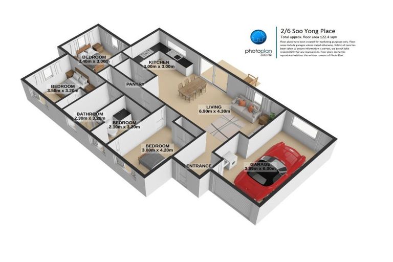 Photo of property in 6u1 Soo Yong Place, Glenview, Hamilton, 3206