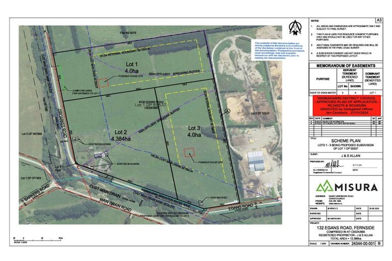 Photo of property in 132 Egans Road, Fernside, Rangiora, 7471