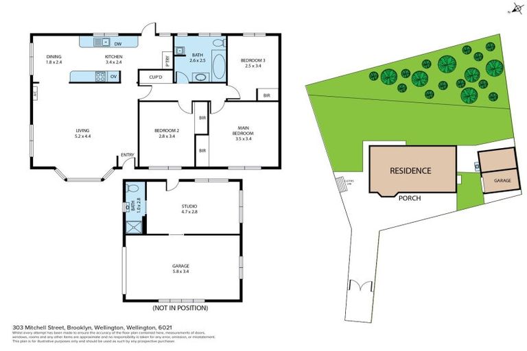 Photo of property in 303 Mitchell Street, Brooklyn, Wellington, 6021