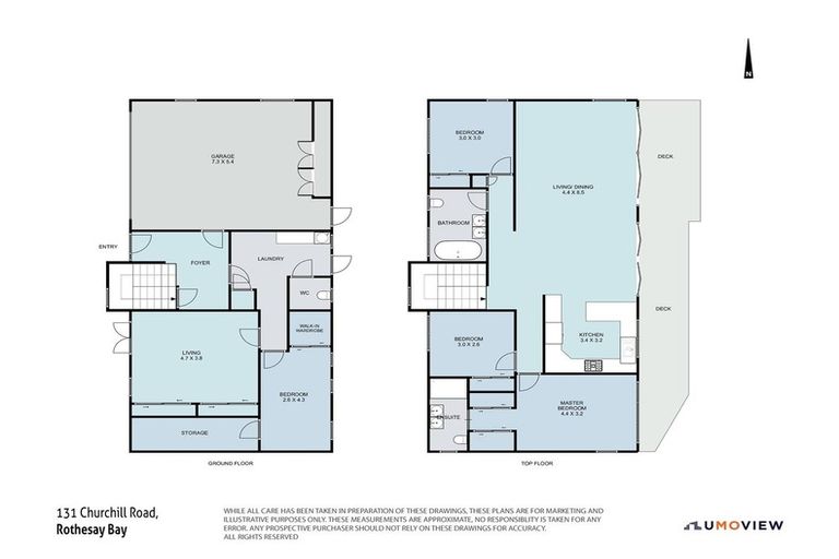 Photo of property in 131 Churchill Road, Rothesay Bay, Auckland, 0630