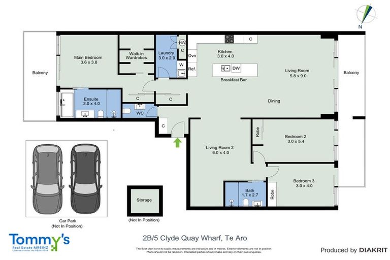 Photo of property in Clyde Quay Wharf, 2b/6 Clyde Quay Wharf, Te Aro, Wellington, 6011