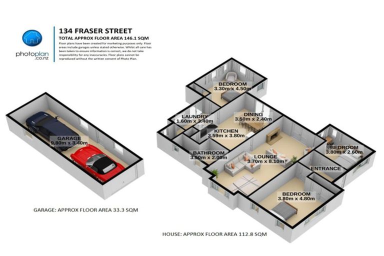 Photo of property in 134 Fraser Street, Te Awamutu, 3800