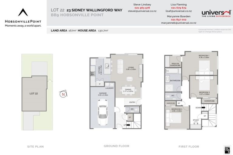 Photo of property in 23 Sidney Wallingford Way, Hobsonville, Auckland, 0616