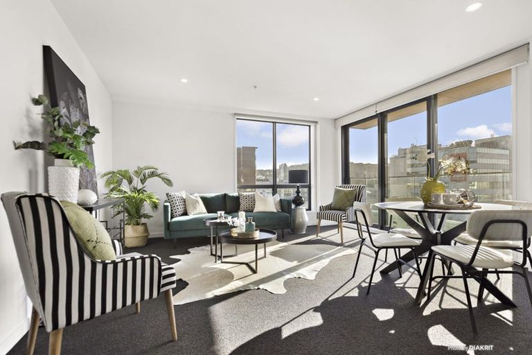 Photo of property in Alpha Apartments, 703/4u Elizabeth Street, Mount Victoria, Wellington, 6011