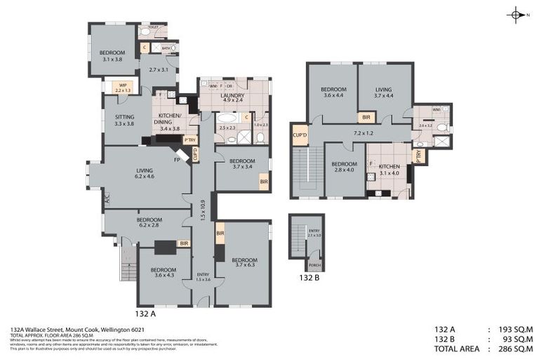 Photo of property in 132 Wallace Street, Mount Cook, Wellington, 6021