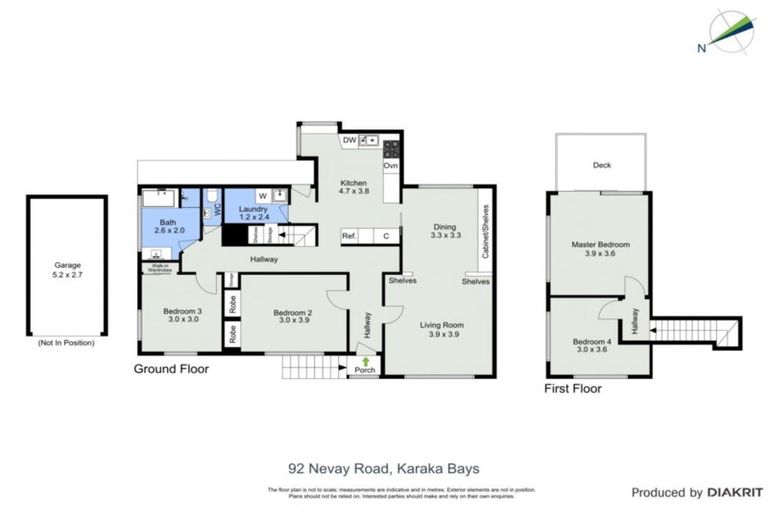 Photo of property in 92 Nevay Road, Karaka Bays, Wellington, 6022