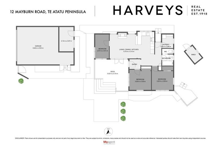 Photo of property in 12 Mayburn Road, Te Atatu Peninsula, Auckland, 0610