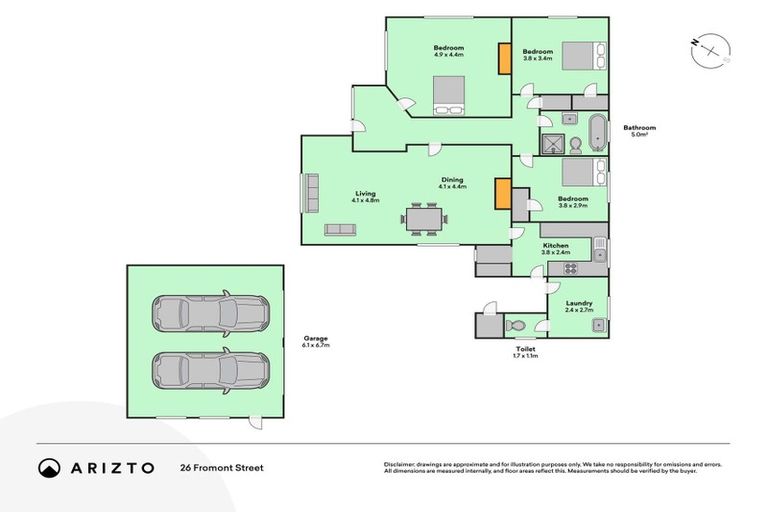 Photo of property in 26 Fromont Street, Whanganui East, Whanganui, 4500