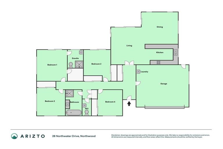 Photo of property in 28 Northwater Drive, Northwood, Christchurch, 8051