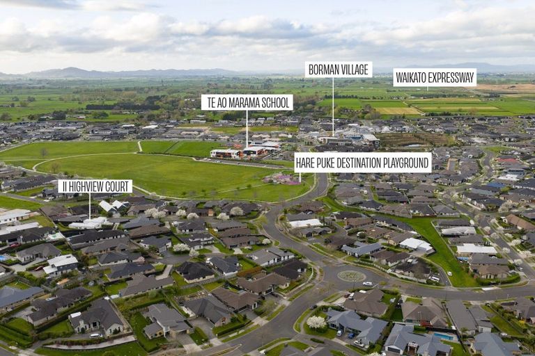 Photo of property in 11 Highview Court, Flagstaff, Hamilton, 3210