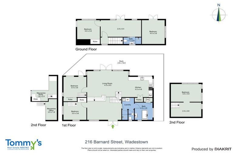 Photo of property in 216 Barnard Street, Wadestown, Wellington, 6012