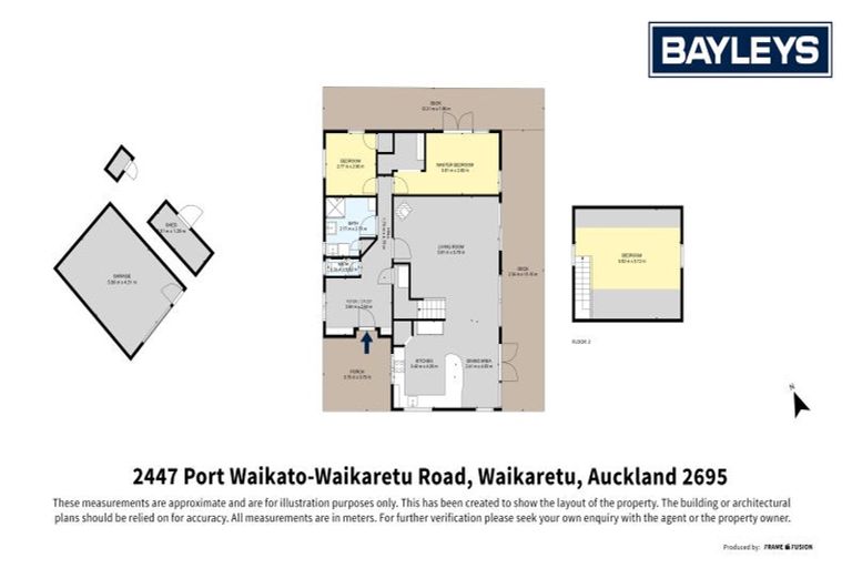 Photo of property in 2447 Port Waikato-waikaretu Road, Waikaretu, Tuakau, 2695