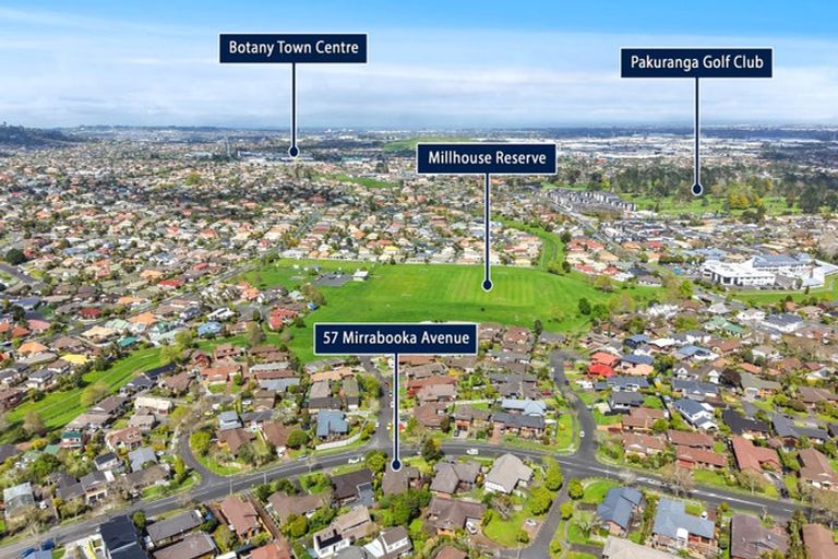 Photo of property in 57 Mirrabooka Avenue, Botany Downs, Auckland, 2010