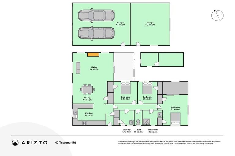 Photo of property in 47 Tutaenui Road, Marton, 4710