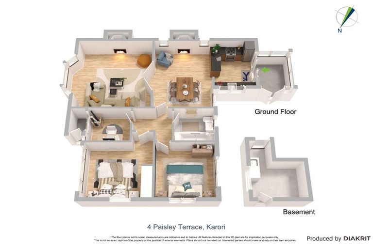 Photo of property in 4 Paisley Terrace, Karori, Wellington, 6012