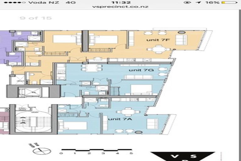 Photo of property in Vsp South, 707/166u Victoria Street, Te Aro, Wellington, 6011