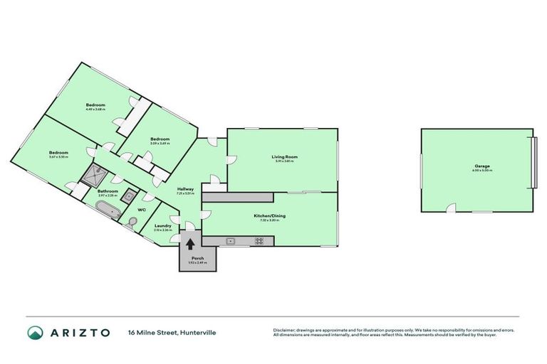Photo of property in 16 Milne Street, Hunterville, 4730