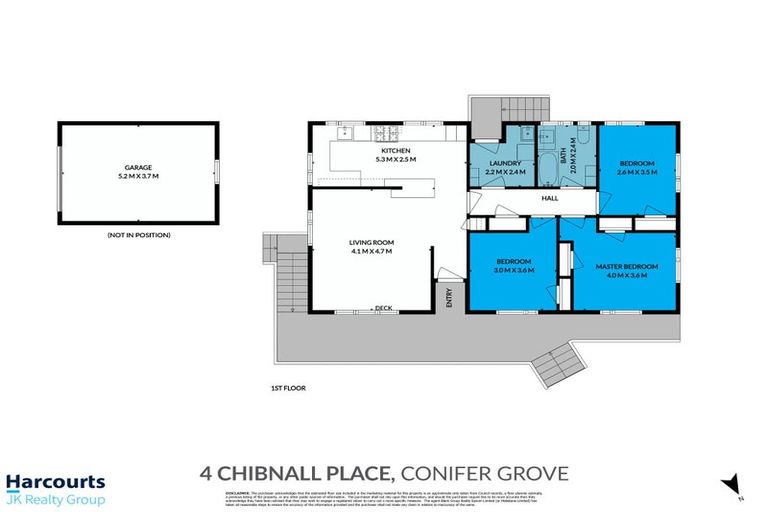 Photo of property in 4 Chibnall Place, Conifer Grove, Takanini, 2112